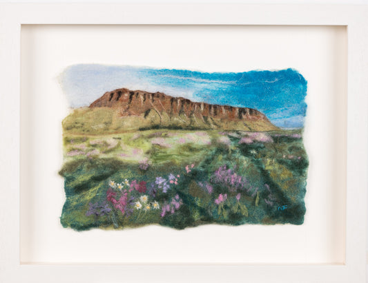Original Felt Painting - '⁠⁠Majestic Benbulben'