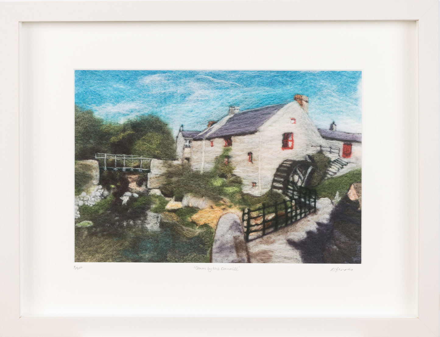 ‘Down by the Cornmill’ Fine Art Print