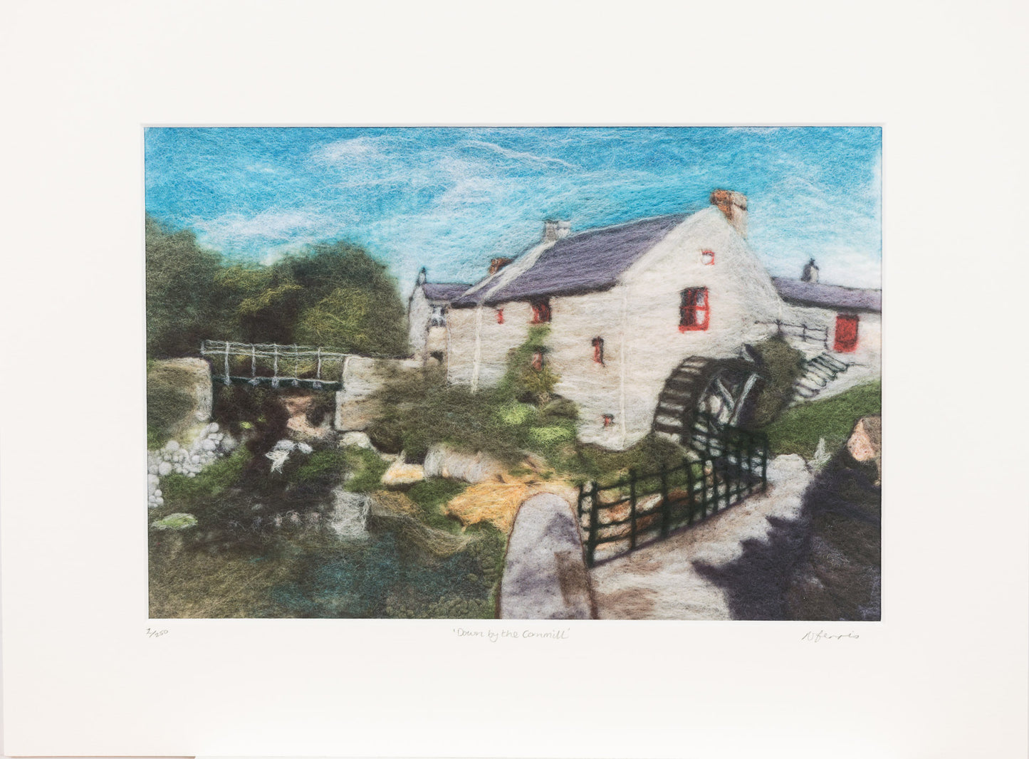 ‘Down by the Cornmill’ Fine Art Print