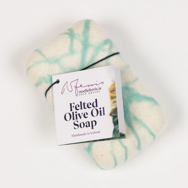 Felted Pure Olive Oil Soap - Image 3